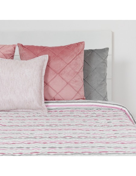 Copriletto bouti Raya Recadero malva