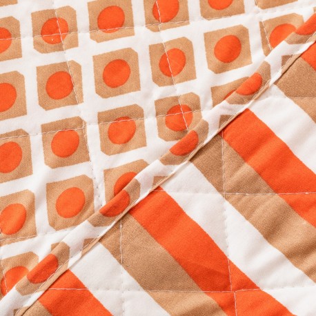 Copriletto bouti Ravello rame