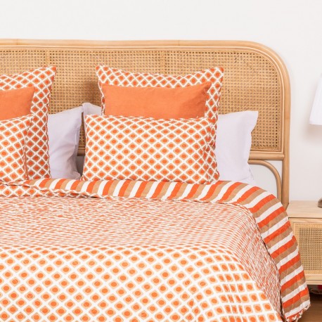 Copriletto bouti Ravello rame