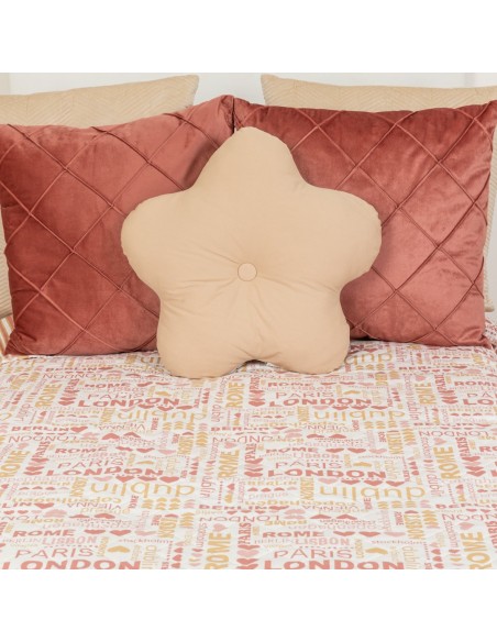 Copriletto bouti Paris marsala