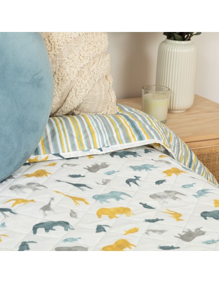 Copriletto bouti Jimmy indaco Copriletto bouti Jimmy indaco