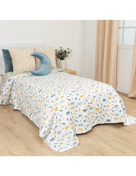 Copriletto bouti Jimmy indaco Copriletto bouti Jimmy indaco