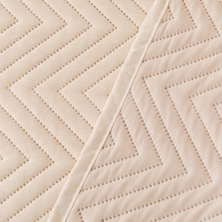 Copriletto bouti effetto consumato tinta unita