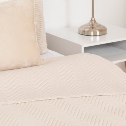 Copriletto bouti effetto consumato tinta unita Copriletto bouti effetto consumato tinta unita