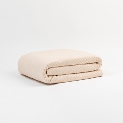 Copriletto bouti effetto consumato tinta unita Copriletto bouti effetto consumato tinta unita