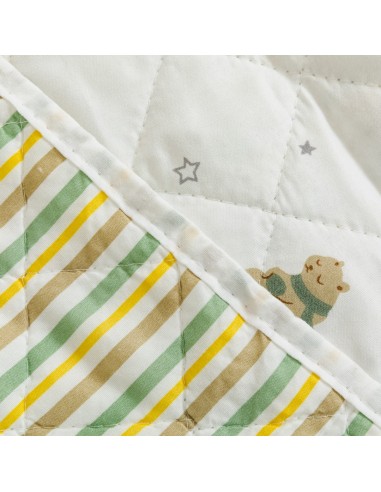 Copriletto bouti Chuchin verde