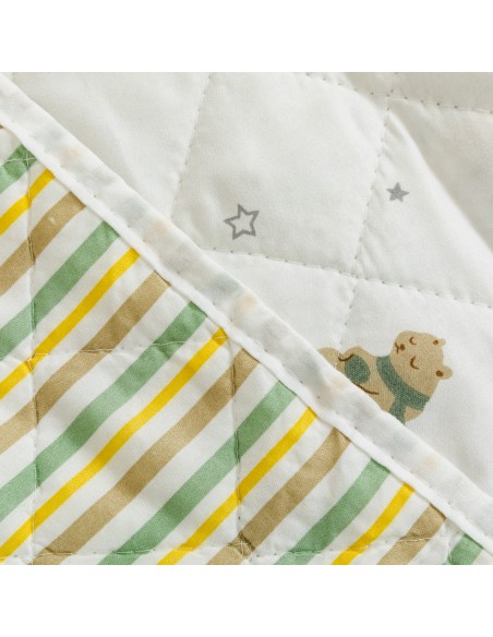 Copriletto bouti Chuchin verde