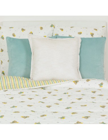 Copriletto bouti Chuchin verde