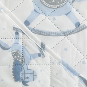 Copriletto bouti Caballitos celeste 2