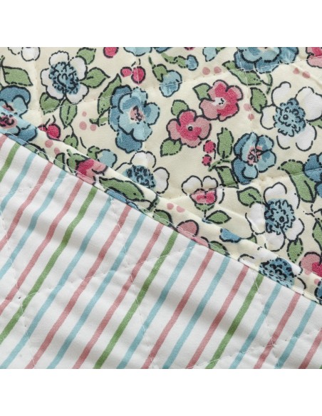 Copriletto bouti Belinda verde tiffany