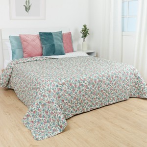 Copriletto bouti Belinda verde tiffany