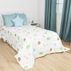 Copriletto bouti Animales