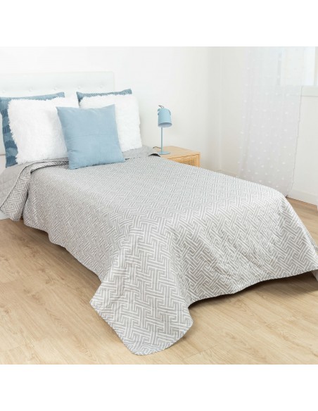 Copriletto bouti Abel perla