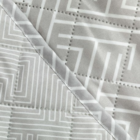 Copriletto bouti Abel perla