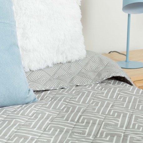 Copriletto bouti Abel perla