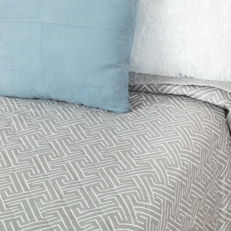 Copriletto bouti Abel perla