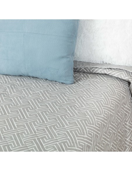 Copriletto bouti Abel perla