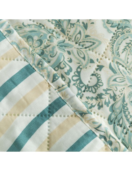 Copriletto bouti Ninfa verde