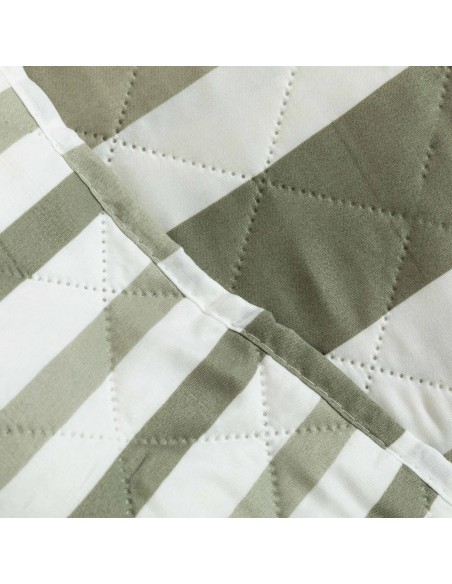 Copriletto bouti Raya Aviles verde militare