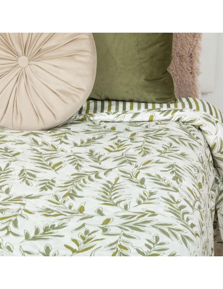 Copriletto bouti Caliope verde militare Copriletto bouti Caliope verde militare