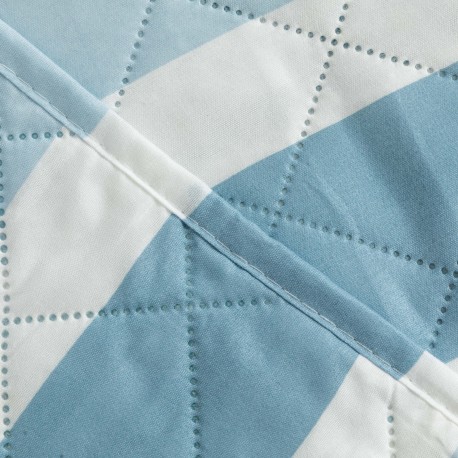 Copriletto bouti Raya Calcuta indaco