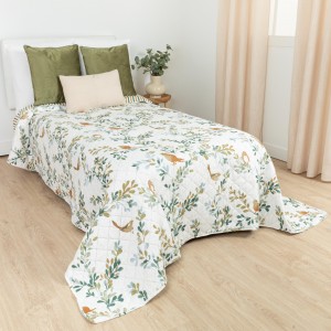Copriletto bouti Bird
