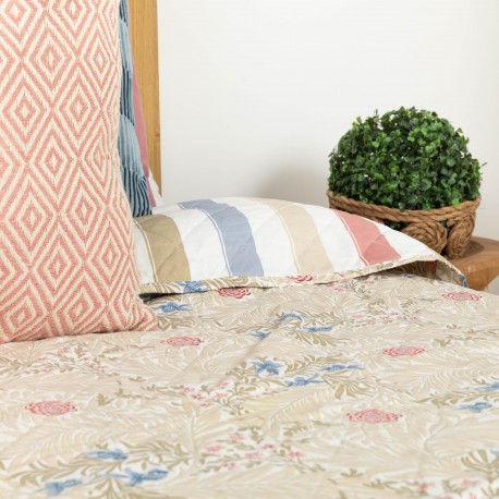 Copriletto bouti Soler beige