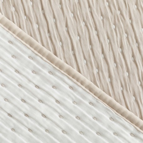 Copriletto doppio tessuto jacquard Punto