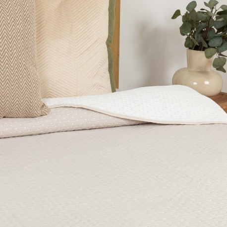 Copriletto doppio tessuto jacquard Punto