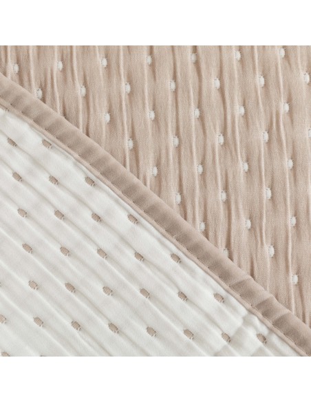 Copriletto doppio tessuto jacquard Punto Copriletto doppio tessuto jacquard Punto