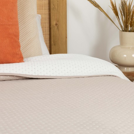 Copriletto doppio tessuto jacquard Punto