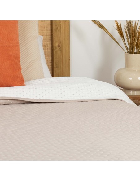 Copriletto doppio tessuto jacquard Punto Copriletto doppio tessuto jacquard Punto