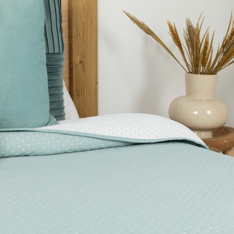 Copriletto doppio tessuto jacquard Punto