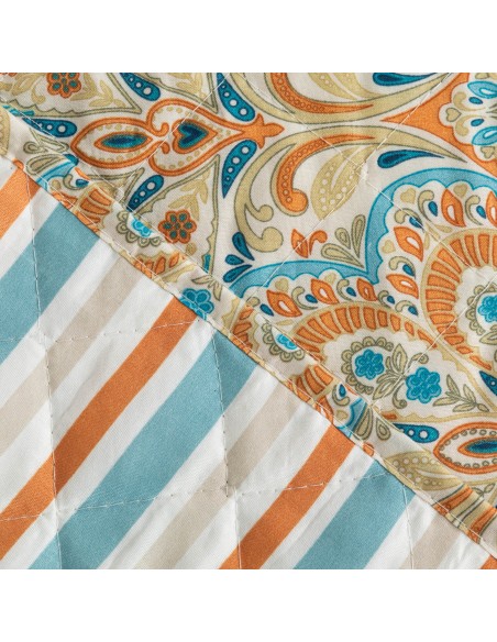 Copriletto bouti Mara beige sabbia