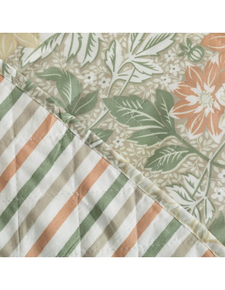 Copriletto bouti Clementina verde