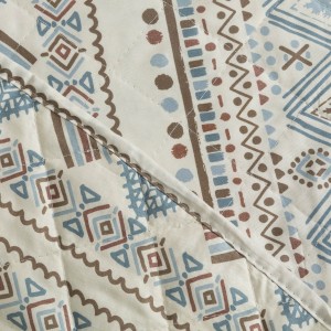 Copriletto bouti Iker indaco 2