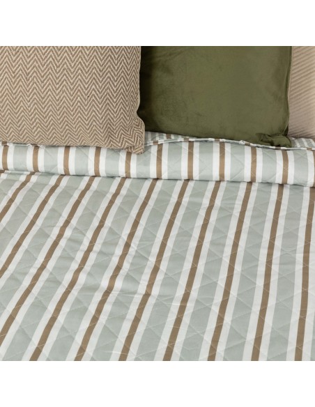 Copriletto bouti Siva beige sabbia