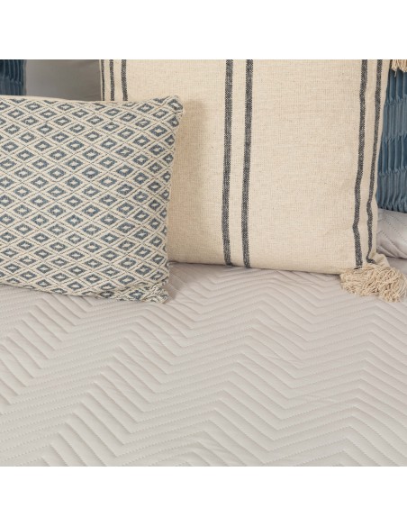 Copriletto bouti tinta unita