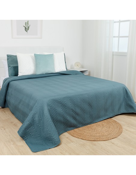 Copriletto bouti tinta unita