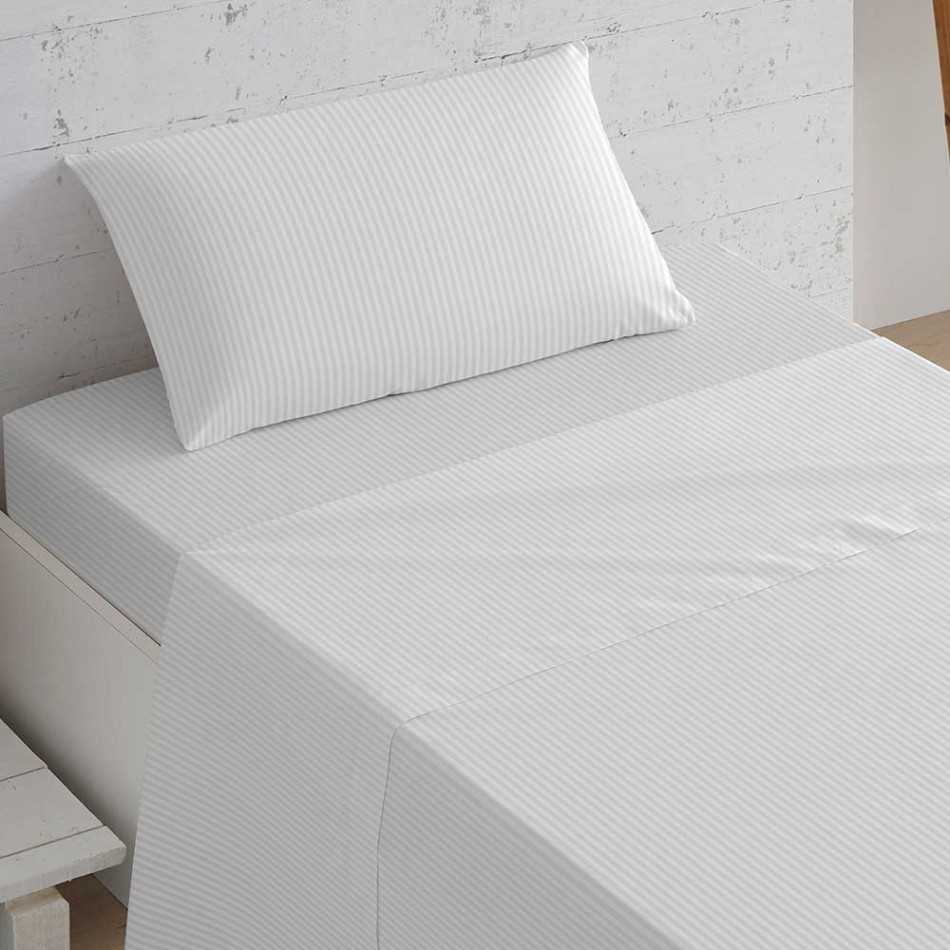 Set di lenzuola in raso tinta unita