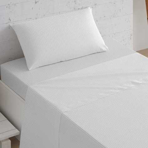 Set di lenzuola in raso tinta unita