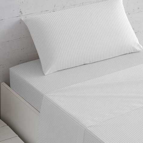 Set di lenzuola in raso tinta unita