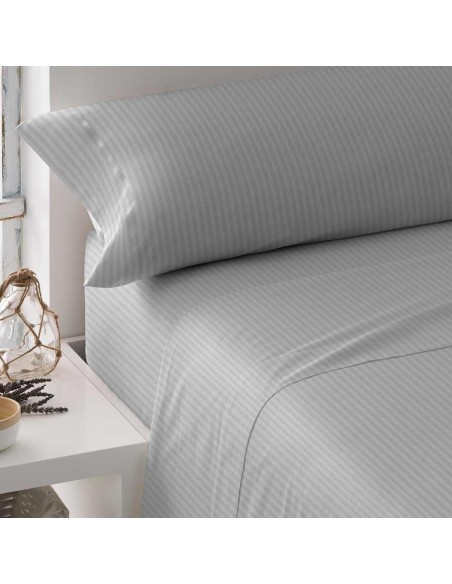 Set di lenzuola in raso tinta unita