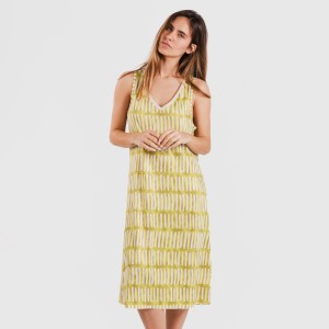 Vestito midi canotta soft Lemonade verde lime