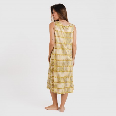 Vestito midi canotta soft Lemonade verde lime