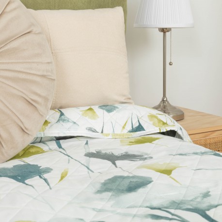 Copriletto bouti Nina verde