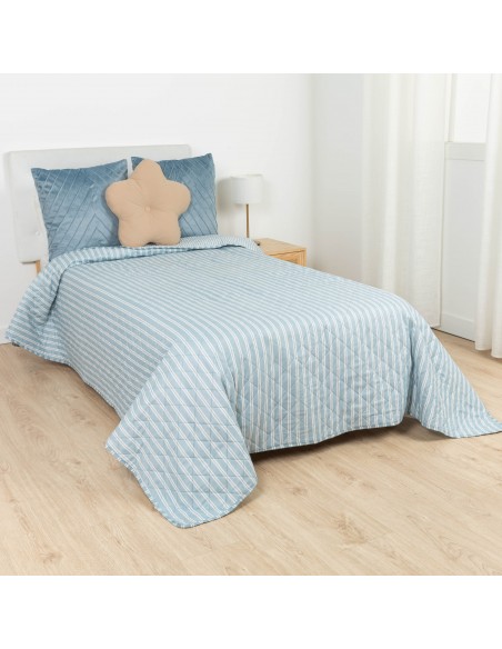 Copriletto bouti Hammon indaco