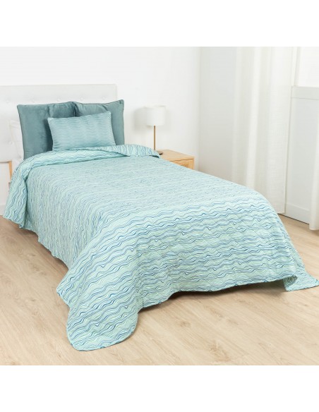 Copriletto bouti Ola verde