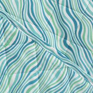 Copriletto bouti Ola verde 2