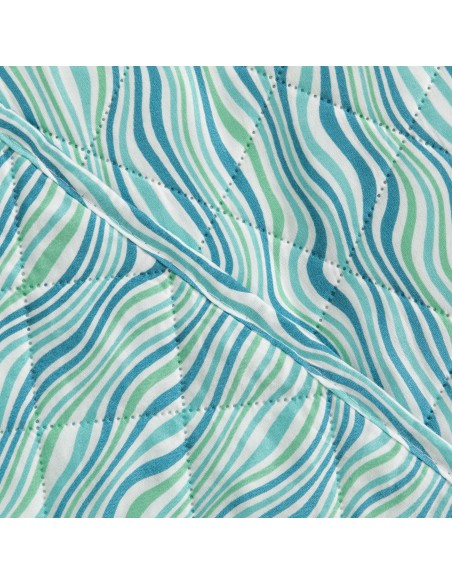 Copriletto bouti Ola verde